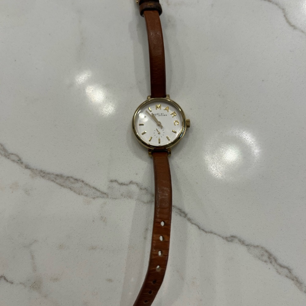 Marc Jacobs brown watch